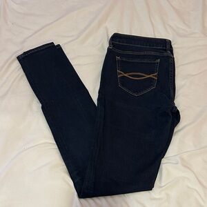 Abercrombie & Fitch Dark Blue Skinny Jeans